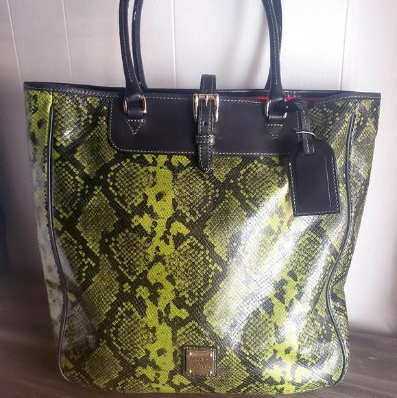 Dooney & Bourke Handbags - Dooney & Bourke Snakeskin Tote